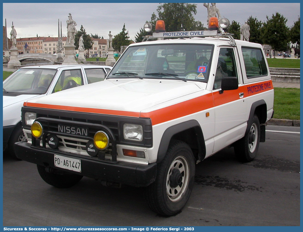 -
Protezione Civile
Comune di Cittadella
Nissan Patrol III serie SWB
Parole chiave: PC;P.C.;Protezione Civile;Cittadella;Nissan;Patrol III serie SWB