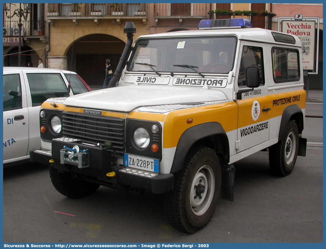 -
Protezione Civile
Comune di Vigodarzere
Land Rover Defender 90
Parole chiave: PC;P.C.;Protezione Civile;Vigodarzere;Land Rover;Defender 90