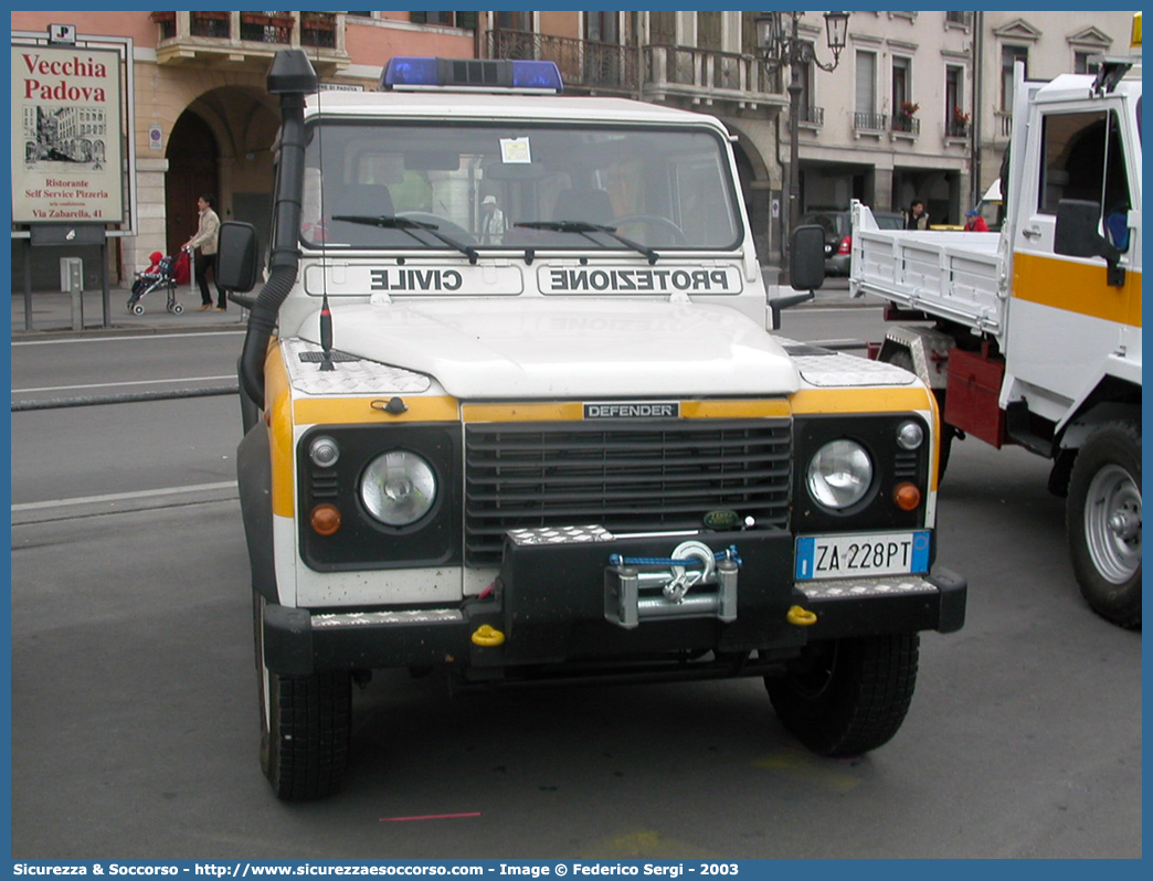 -
Protezione Civile
Comune di Vigodarzere
Land Rover Defender 90
Parole chiave: PC;P.C.;Protezione Civile;Vigodarzere;Land Rover;Defender 90