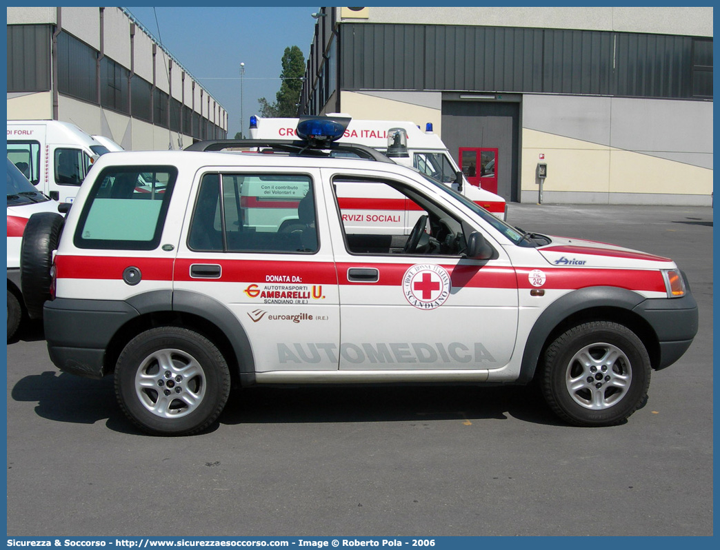 CRI A2301
Croce Rossa Italiana
Scandiano
Land Rover Freelander I serie
Allestitore Aricar S.p.A.
Parole chiave: CRI;C.R.I.;Croce Rossa Italiana;Automedica;Auto medica;Automedicalizzata;Auto medicalizzata;Land Rover;Freelander;Scandiano;A2301;Aricar