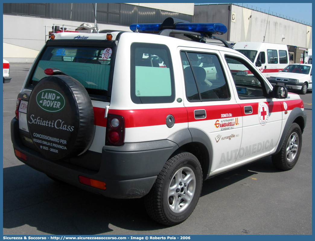 CRI A2301
Croce Rossa Italiana
Scandiano
Land Rover Freelander I serie
Allestitore Aricar S.p.A.
Parole chiave: CRI;C.R.I.;Croce Rossa Italiana;Automedica;Auto medica;Automedicalizzata;Auto medicalizzata;Land Rover;Freelander;Scandiano;A2301;Aricar