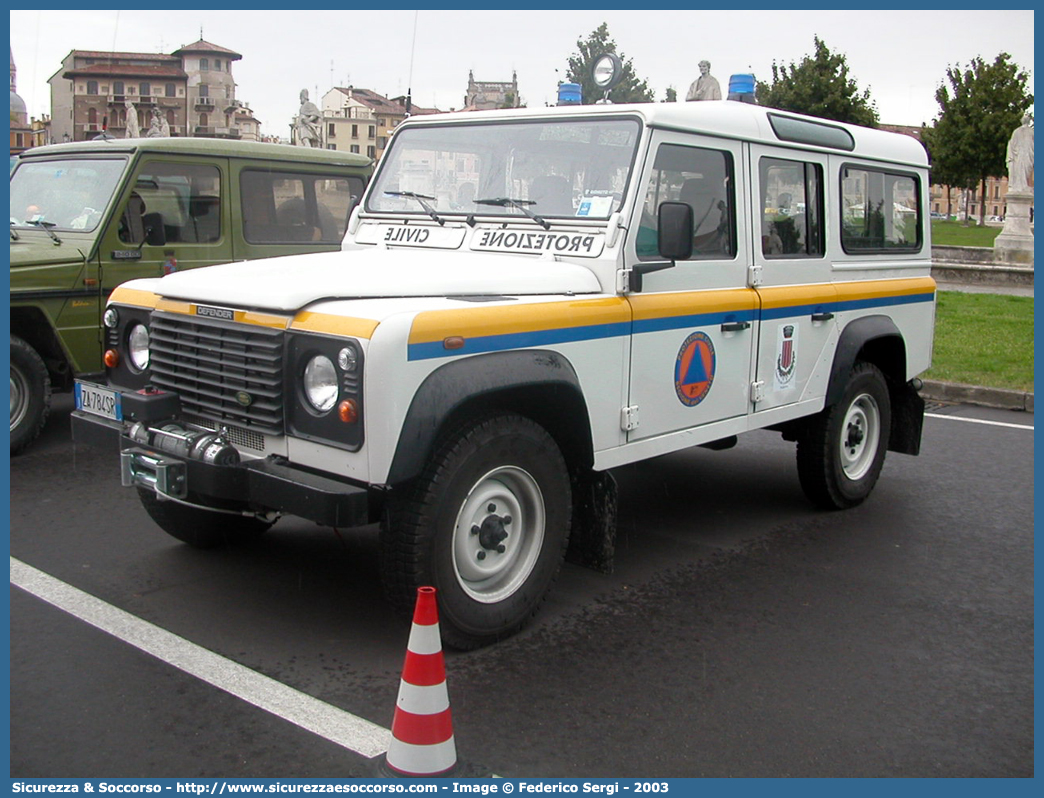 -
Protezione Civile
Comune di Campodarsego
Land Rover Defender 110
Parole chiave: PC;P.C.;Protezione Civile;Campodarsego;Land Rover;Defender 110