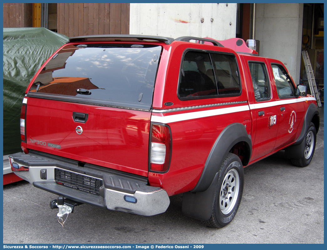 -
Vigili del Fuoco Volontari Pieve di Bono
Nissan NP300 Pickup

Parole chiave: VF;V.F.;Vigili del Fuoco;Vigili;Fuoco;Volontari;Pieve di Bono;Nissan;NP300 Pickup