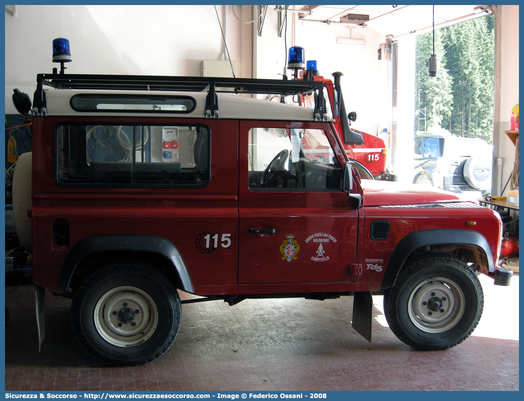 VF H59TN
Corpo Vigili del Fuoco Volontari Campitello di Fassa
Land Rover Defender 90
Parole chiave: VF;V.F.;Vigili del Fuoco;Vigili;Fuoco;Volontari;Campitello di Fassa;Land Rover;Defender 90;H59TN