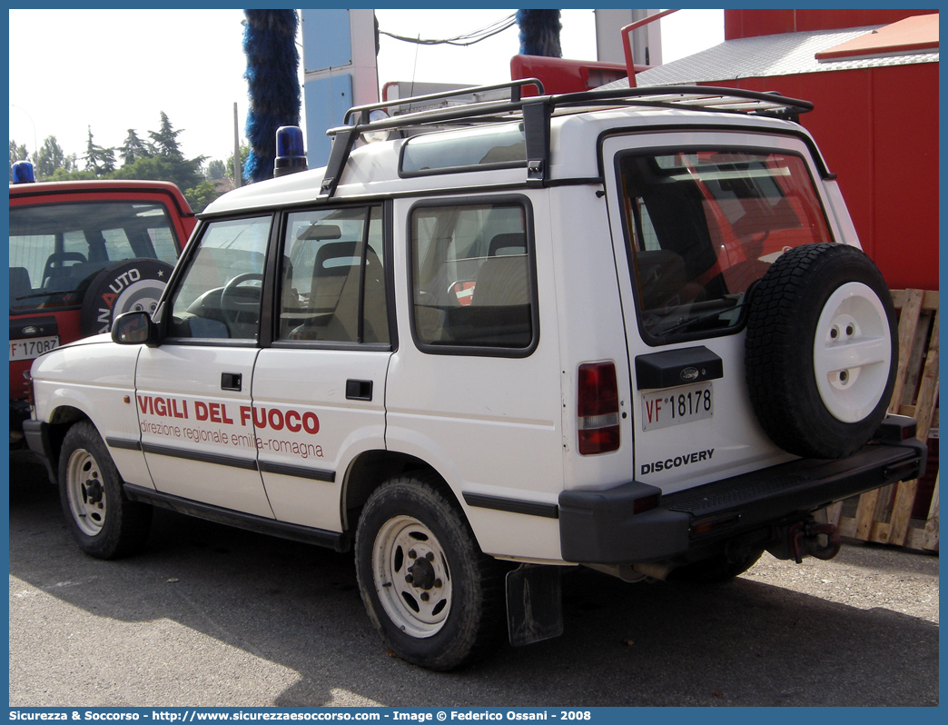 VF 18178
Corpo Nazionale Vigili del Fuoco
Land Rover Discovery I serie restyling
Parole chiave: VF;V.F.;VVF;V.V.F;Corpo;Nazionale;Vigili del Fuoco;Vigili;Fuoco;Land Rover;Discovery