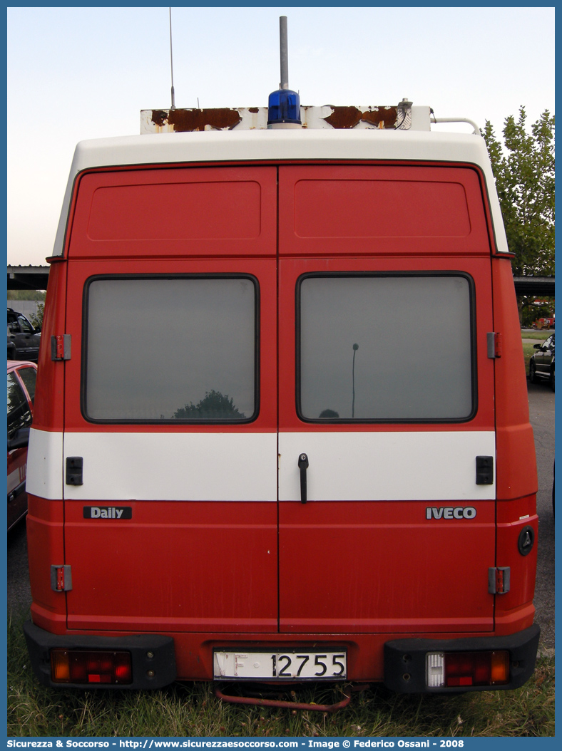 VF 12755
Corpo Nazionale Vigili del Fuoco
Nucleo Telecomunicazioni Radio
Iveco Daily 35-8 I serie
Parole chiave: VVF;V.V.F.;Corpo;Nazionale;Vigili;del;Fuoco;Iveco;Daily;Telecomunicazioni;Tele Comunicazioni;Radio