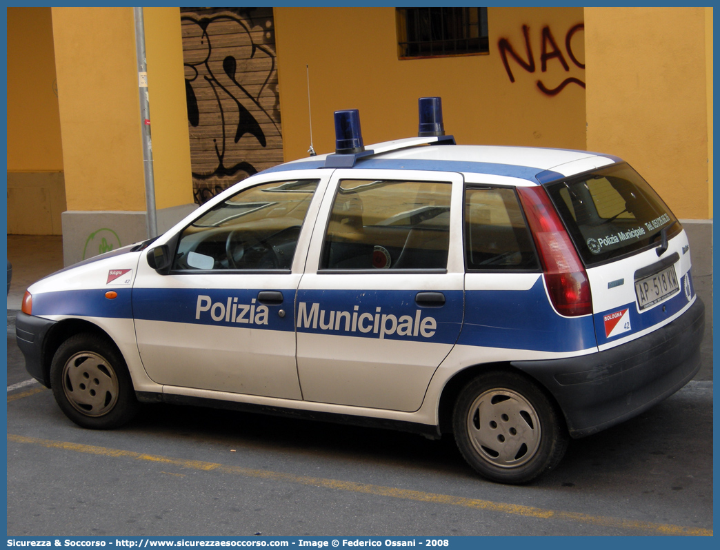 -
Polizia Municipale
Comune di Bologna
Fiat Punto I serie
Parole chiave: Polizia;Municipale;Locale;Bologna;Fiat;Punto