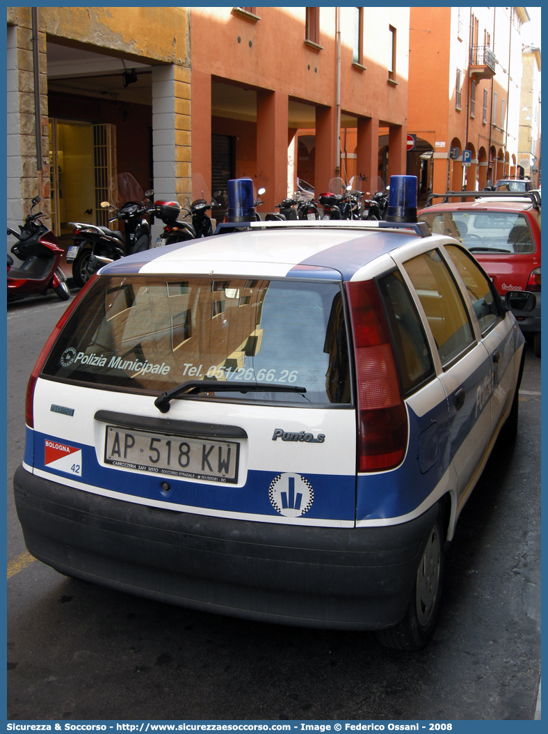 -
Polizia Municipale
Comune di Bologna
Fiat Punto I serie
Parole chiave: Polizia;Municipale;Locale;Bologna;Fiat;Punto