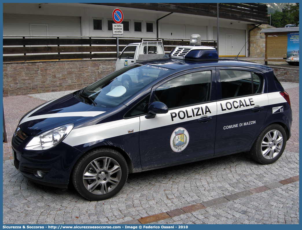 Polizia Locale YA864AC
Polizia Locale
Comune di Mazzin
Opel Corsa IV serie
Parole chiave: Polizia;Locale;Municipale;Mazzin;Opel;Corsa;YA864AC