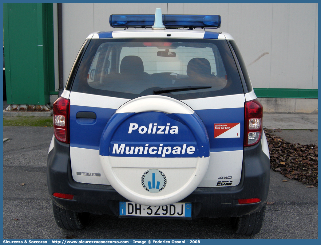 -
Polizia Municipale
Comune di
Castrocaro Terme e Terra del Sole
Daihatsu Terios III serie
Allestitore EDM S.r.l.
Parole chiave: Polizia;Locale;Municipale;Castrocaro Terme Terra Sole;Daihatsu;Terios;EDM;E.D.M.