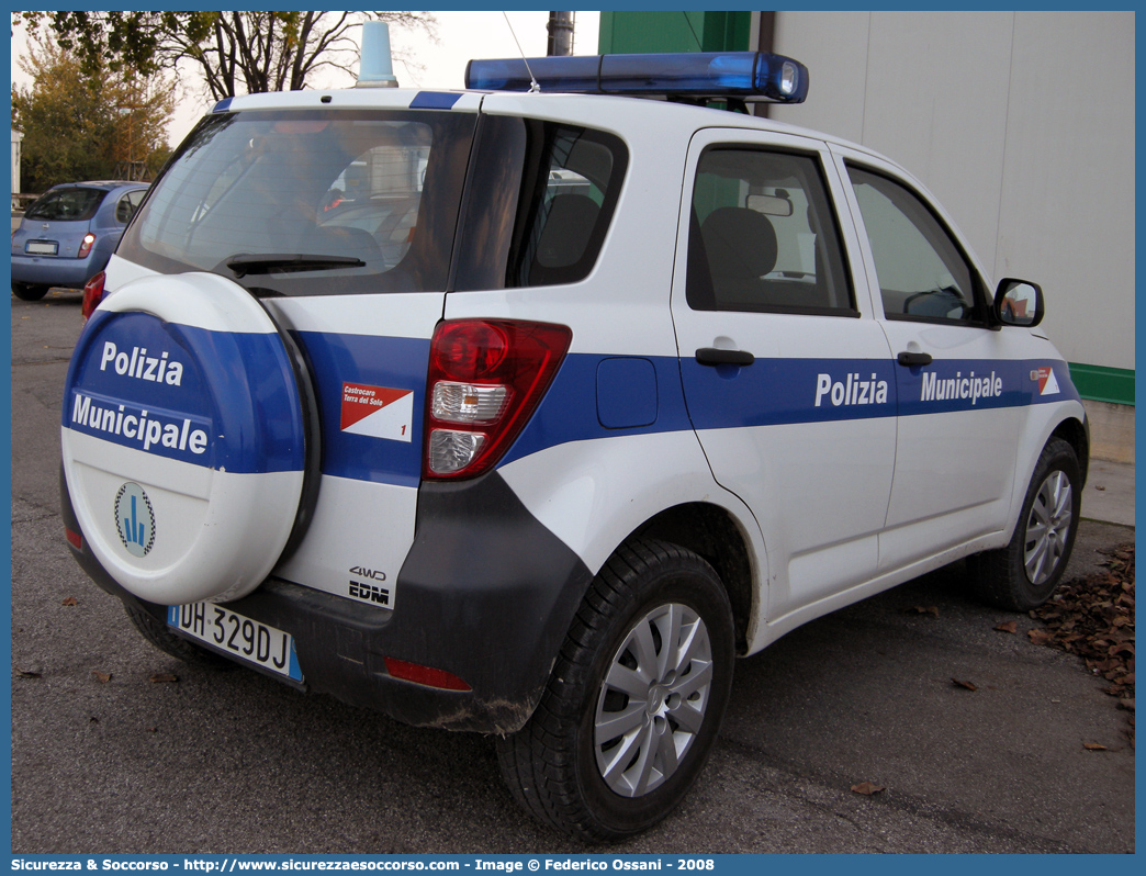 -
Polizia Municipale
Comune di
Castrocaro Terme e Terra del Sole
Daihatsu Terios III serie
Allestitore EDM S.r.l.
Parole chiave: Polizia;Locale;Municipale;Castrocaro Terme Terra Sole;Daihatsu;Terios;EDM;E.D.M.