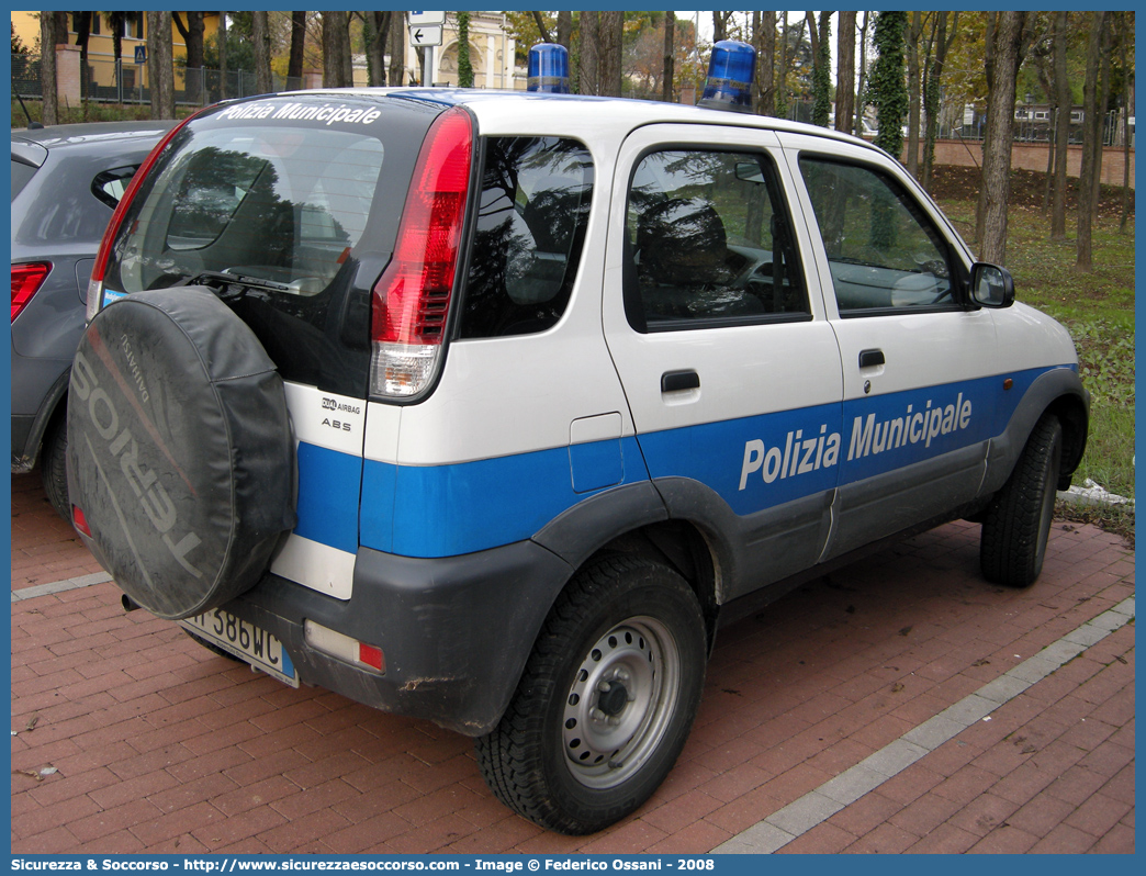 -
Polizia Municipale
Comune di Modigliana
Daihatsu Terios II serie
Parole chiave: Polizia;Locale;Municipale;Modigliana;Daihatsu;Terios