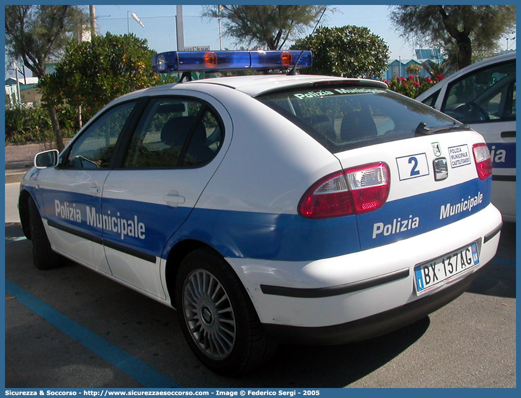 -
Polizia Municipale
Comune di Castelfidardo
Seat Leon I serie
(variante)
Parole chiave: Polizia;Locale;Municipale;Castelfidardo;Seat;Leon