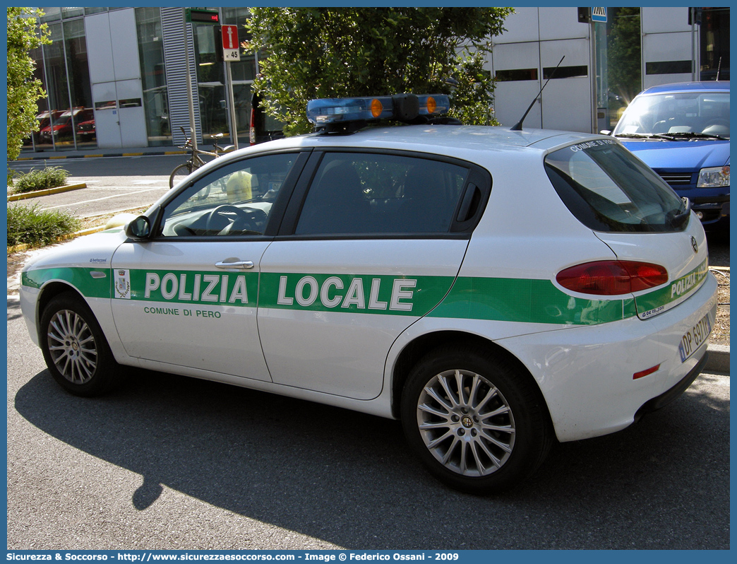 -
Polizia Locale
Comune di Pero
Alfa Romeo 147 II serie
Allestitore Bertazzoni S.r.l.
Parole chiave: Polizia;Locale;Municipale;Pero;Alfa Romeo;147;Bertazzoni