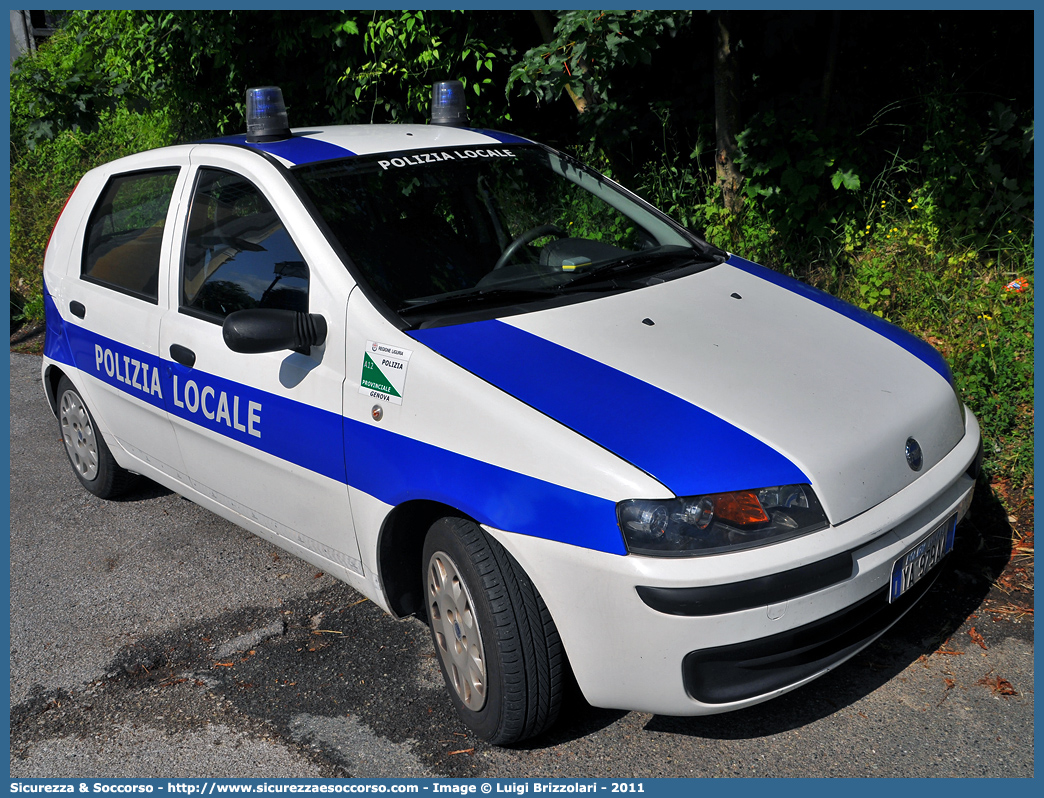 Polizia Locale YA979AA
Polizia Locale
Provincia di Genova
Fiat Punto II serie
Parole chiave: Polizia;Locale;Provinciale;Genova;Fiat;Punto;YA979AA