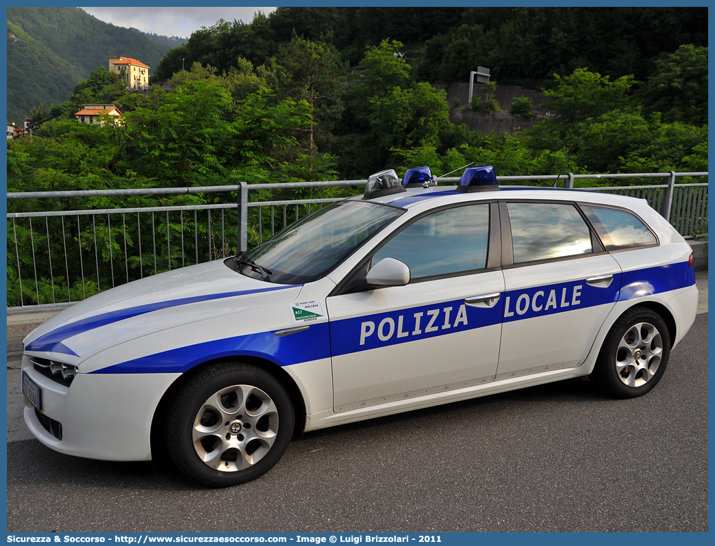 Polizia Locale YA959AA
Polizia Locale
Provincia di Genova
Alfa Romeo 159 Sportwagon
(variante)
Parole chiave: Polizia;Locale;Provinciale;Genova;Alfa Romeo;159;Sportwagon;YA959AA