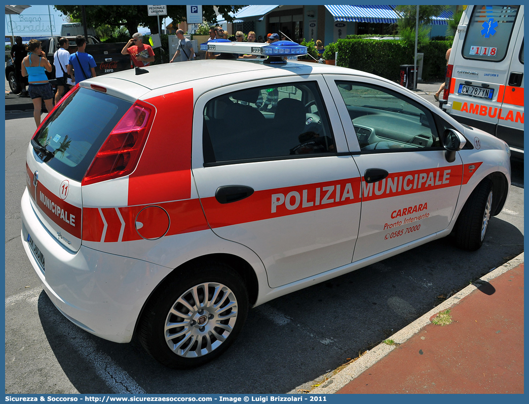 -
Polizia Municipale
Comune di Carrara
Fiat Grande Punto
Parole chiave: Polizia;Locale;Municipale;Carrara;Fiat;Grande Punto