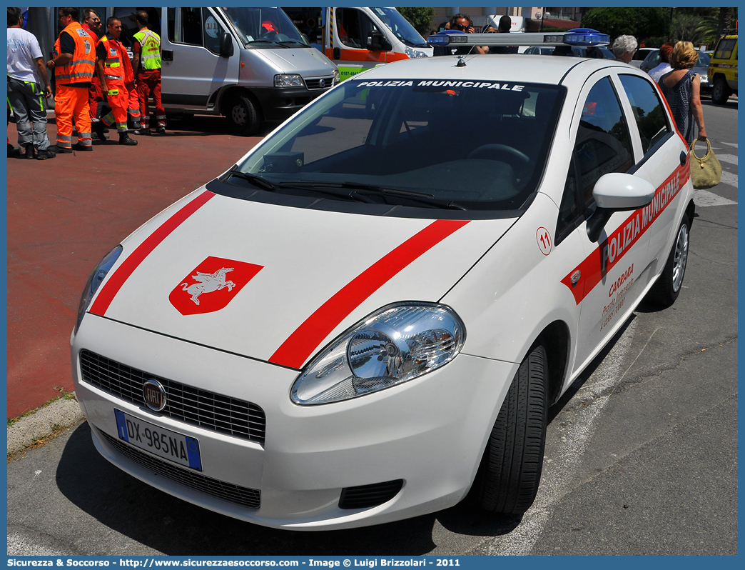 -
Polizia Municipale
Comune di Carrara
Fiat Grande Punto
Parole chiave: Polizia;Locale;Municipale;Carrara;Fiat;Grande Punto