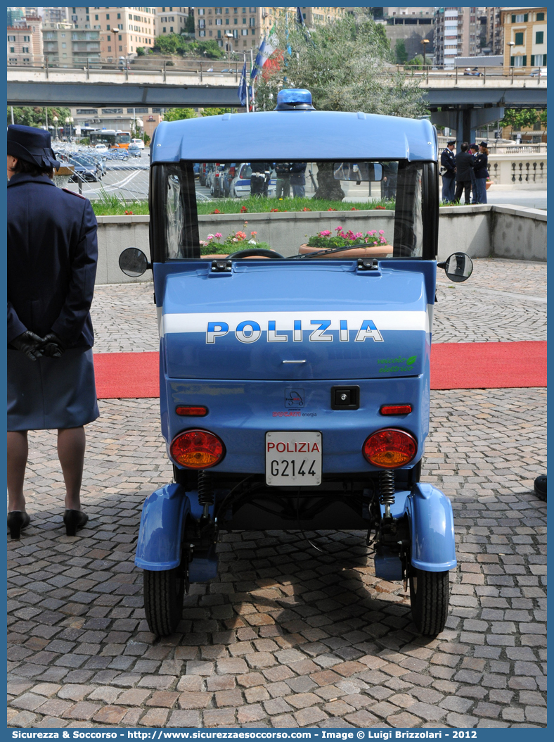 Polizia G2144
Polizia di Stato
Ducati Energia FreeDuc
Parole chiave: Polizia di Stato;Polizia;PS;Ducati;FreeDuc;Elettrica;G2144