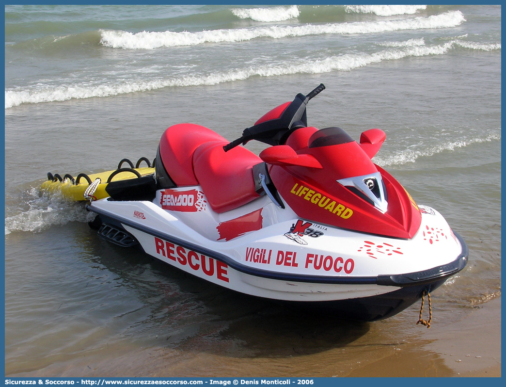 -
Corpo Nazionale Vigili del Fuoco
Nucleo Soccorso Subacqueo e Acquatico
SeaDoo GTX
Parole chiave: Corpo;Nazionale;Vigili del Fuoco;Vigili;Fuoco;Moto d'Acqua;Moto;Acqua;Acquascooter;SeaDoo;Sea Doo;GTX;NSSA;N.S.S.A.;Soccorso;Subacqueo;Acquatico;Sommozzatori;Subacquei