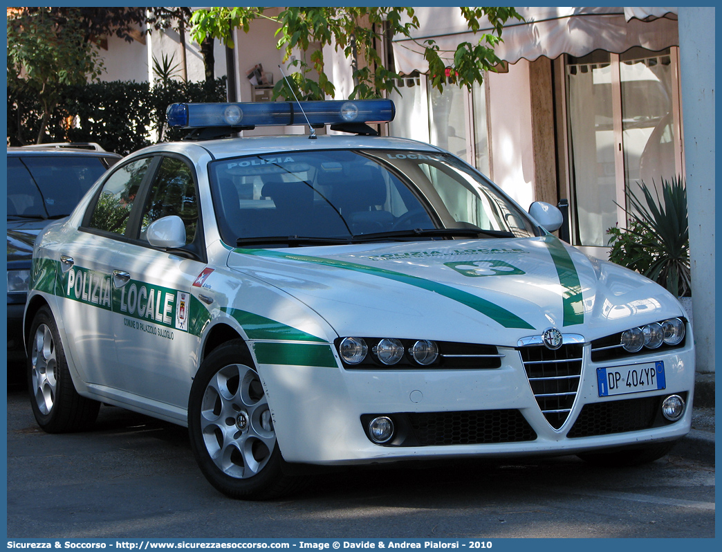 -
Polizia Locale
Comune di Palazzolo sull'Oglio
Alfa Romeo 159
Allestitore Bertazzoni S.r.l.
