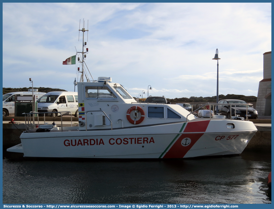 CP 577
Corpo delle Capitanerie di Porto
Guardia Costiera
Vedetta Costiera Classe 512
Parole chiave: Guardia;Costiera;Capitaneria;Capitanerie;Porto;Vedetta;Vedette;Costiera;Costiere;Classe;512;CP;C.P.;G.C.;GC;CP577;CP 577