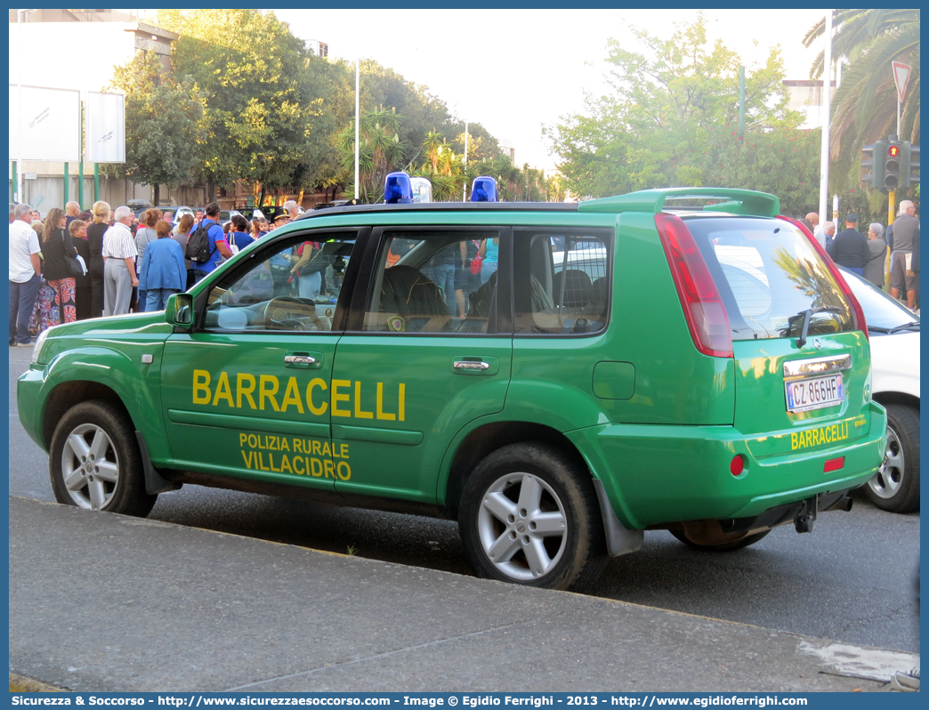 -
Polizia Rurale
Compagnia Barracellare
Comune di Villacidro
Nissan X-Trail I serie
Parole chiave: Polizia;Rurale;Barracelli;Compagnia;Barracellare;Nissan;X-Trail;Xtrail;X;trail