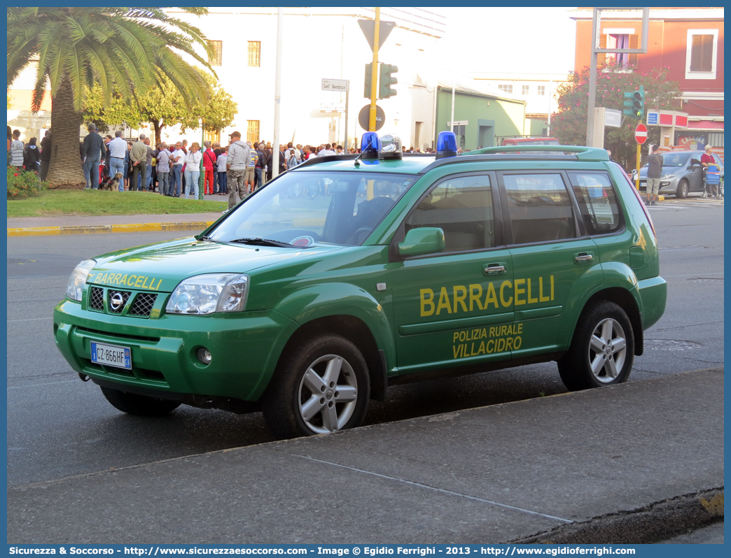 -
Polizia Rurale
Compagnia Barracellare
Comune di Villacidro
Nissan X-Trail I serie
Parole chiave: Polizia;Rurale;Barracelli;Compagnia;Barracellare;Nissan;X-Trail;Xtrail;X;trail