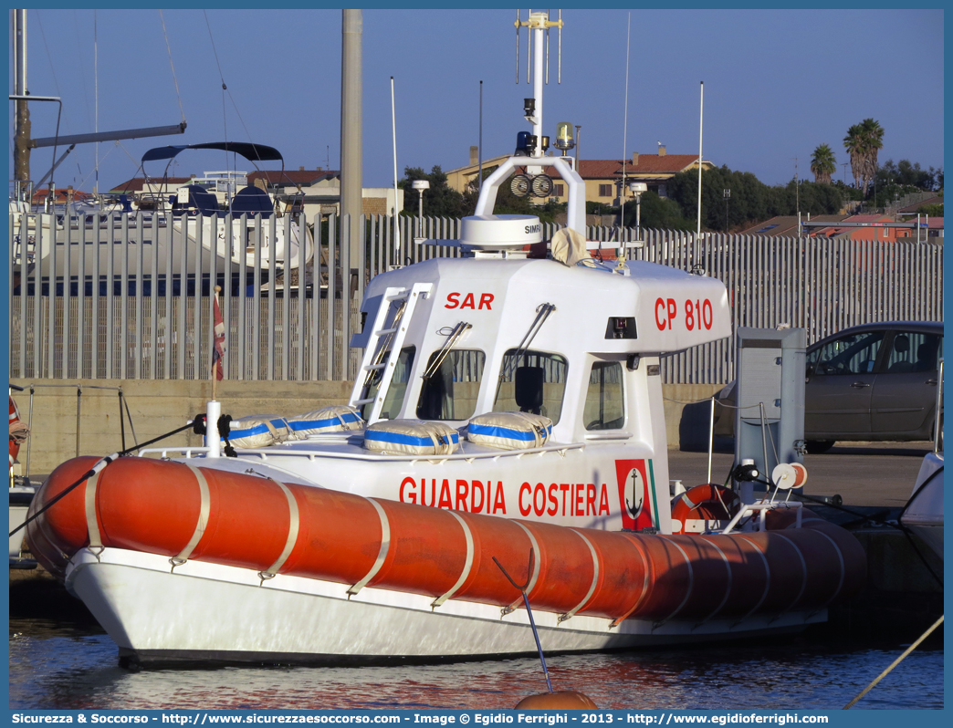 CP 810
Corpo delle Capitanerie di Porto
Guardia Costiera
Vedetta Costiera Classe 802
Cantieri Navali CodecasaDue S.p.A.
Parole chiave: CP;C.P.;G.C.;GC;Guardia;Costiera;Capitaneria;Capitanerie;Porto;Vedetta;Vedette;Costiera;Costiere;Classe;802;CodecasaDue