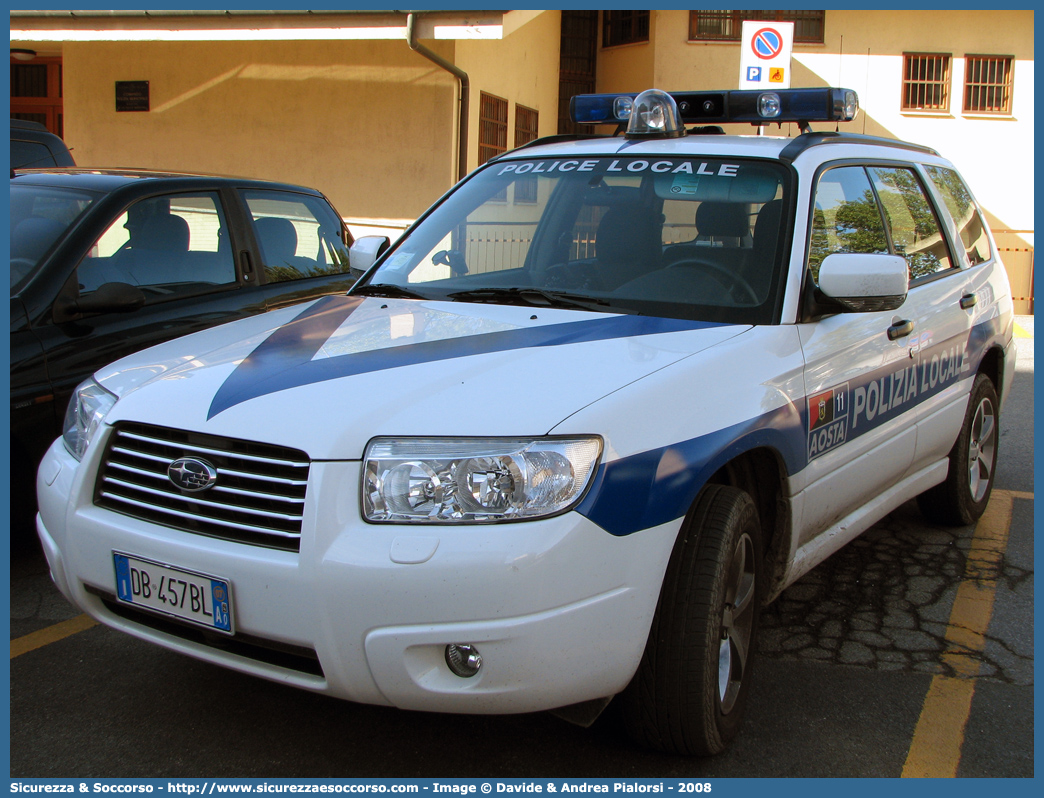 -
Polizia Locale
Comune di Aosta
Subaru Forester IV serie
Parole chiave: Polizia;Locale;Municipale;Aosta;Subaru;Forester