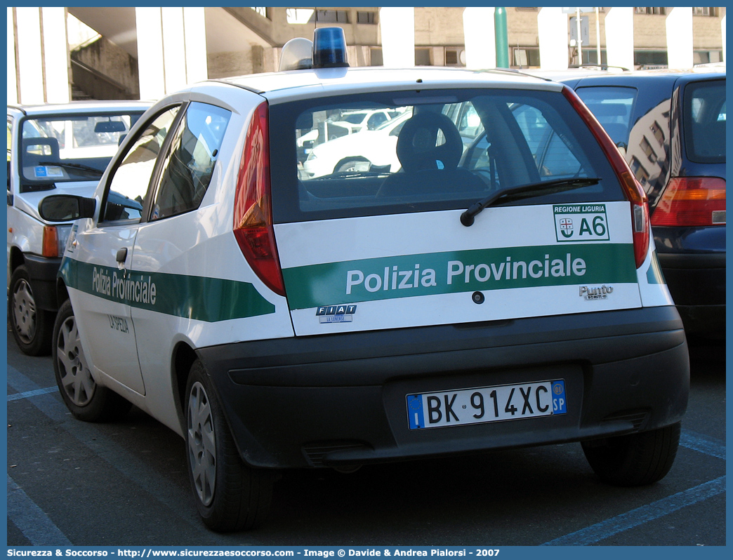 -
Polizia Provinciale
Provincia di La Spezia
Fiat Punto II serie
Parole chiave: Polizia;Locale;Provinciale;La Spezia;Fiat;Punto