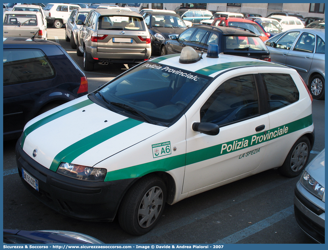 -
Polizia Provinciale
Provincia di La Spezia
Fiat Punto II serie
Parole chiave: Polizia;Locale;Provinciale;La Spezia;Fiat;Punto