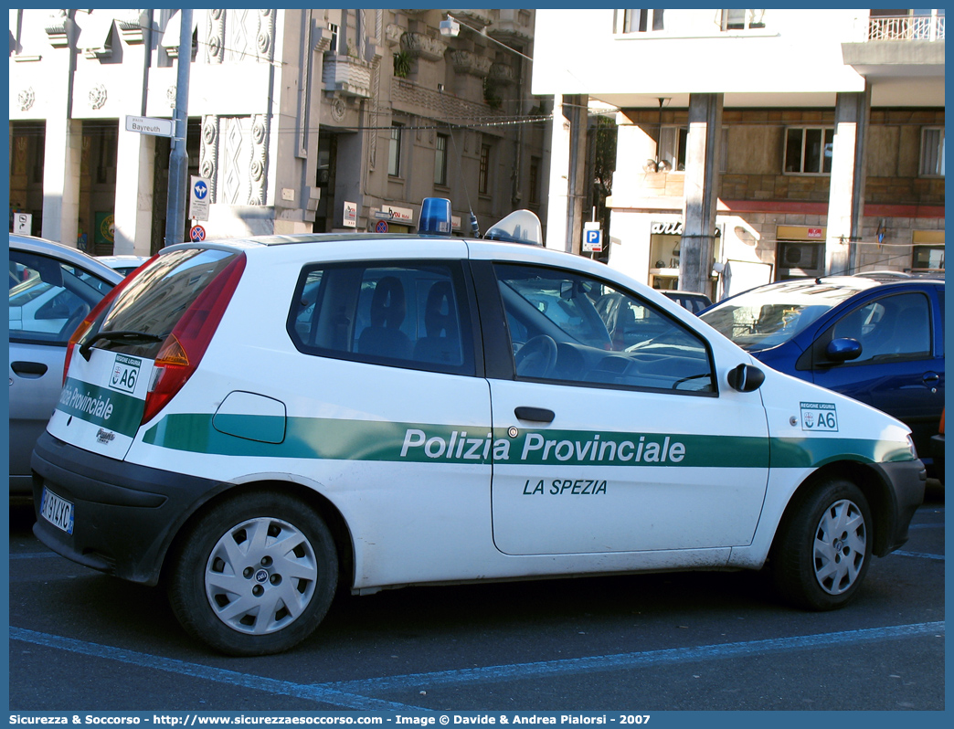 -
Polizia Provinciale
Provincia di La Spezia
Fiat Punto II serie
Parole chiave: Polizia;Locale;Provinciale;La Spezia;Fiat;Punto