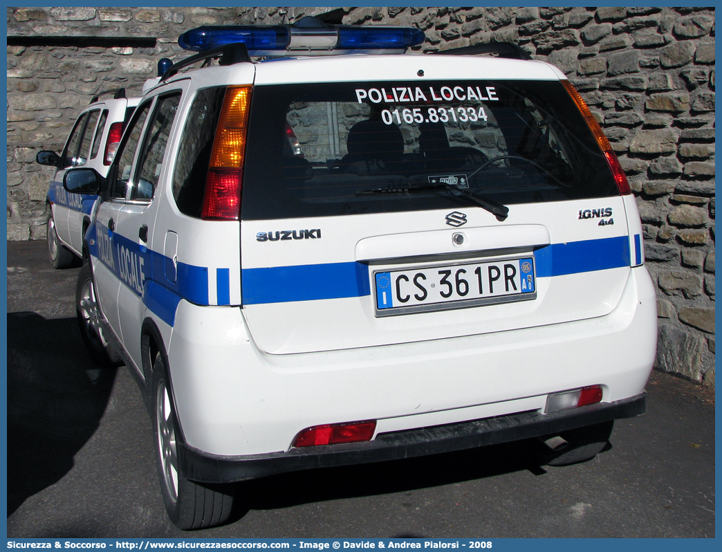 -
Polizia Locale
Comune di Courmayeur
Suzuki Ignis 4x4 II serie
Parole chiave: Polizia;Locale;Municipale;Courmayeur;Suzuki;Ignis