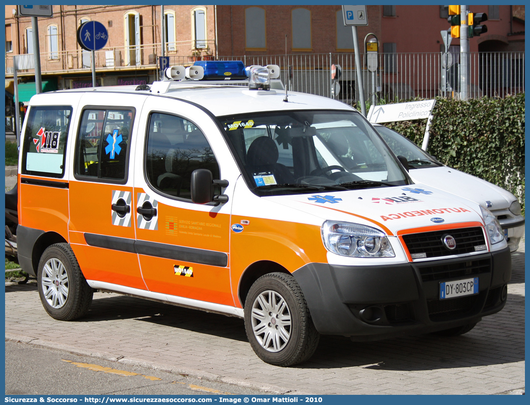 MO 1640
118 Modena Soccorso
Fiat Doblò I serie restyling
Allestitore Aricar S.p.A.
Parole chiave: 118;Modena;Soccorso;Automedica;Automedicalizzata;Auto Medica;Auto Medicalizzata;Fiat;Doblò;Doblo;Aricar