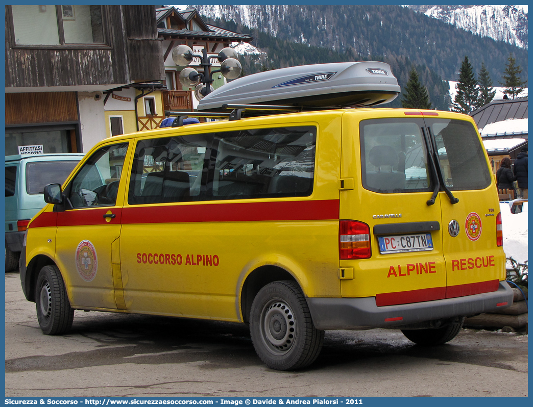 PC C87TN
Corpo Nazionale
Soccorso Alpino e Speleologico
Delegazione Alpina IV Trentino
Volkswagen Transporter T5
Parole chiave: CNSAS;C.N.S.A.S.;Corpo;Nazionale;Soccorso;Alpino;Speleologico;Trentino;Trento;SAT;S.A.T.;Volkswagen;Transporter;T5;PC C87TN;PCC87TN