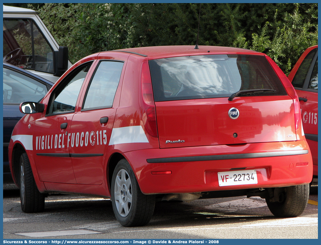 VF 22734
Corpo Nazionale Vigili del Fuoco
Fiat Punto III serie
Parole chiave: VVF;V.V.F.;Corpo;Nazionale;Vigili;del;Fuoco;Fiat;Punto