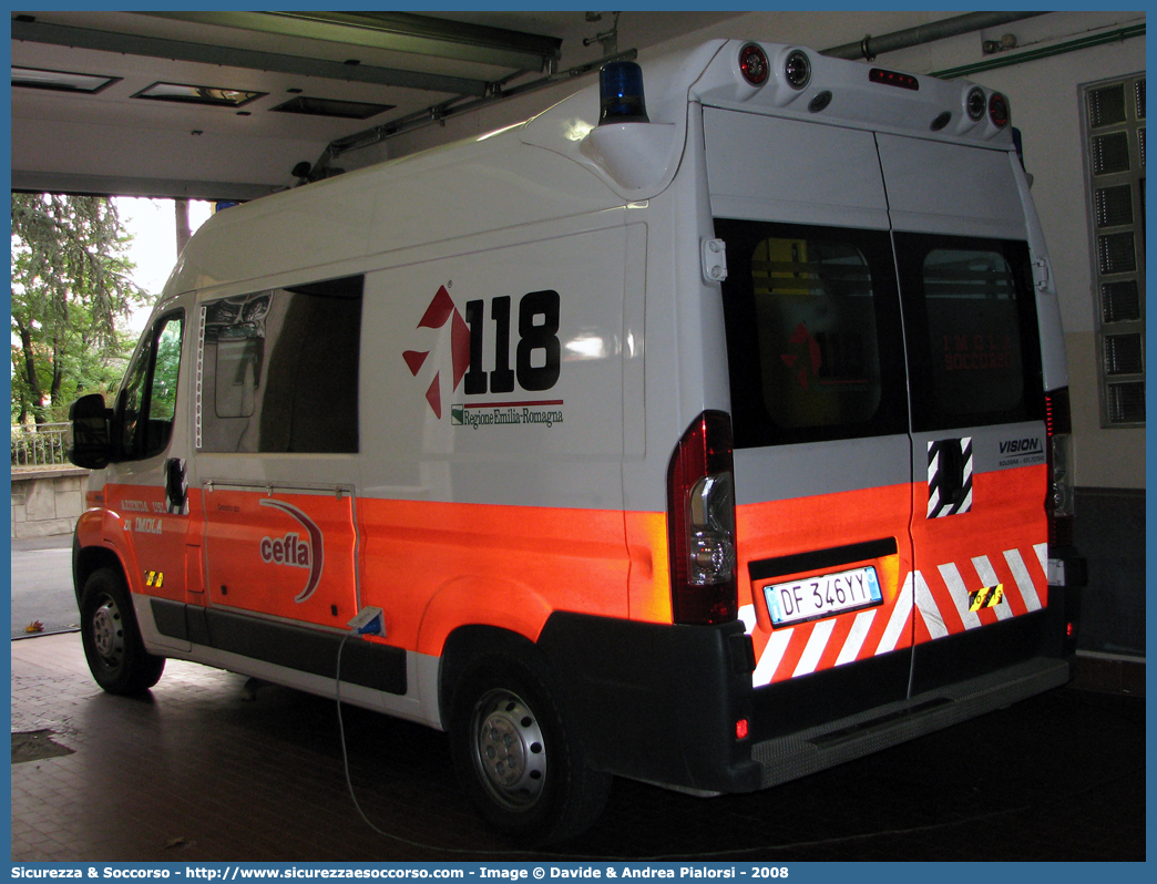 BO 2313
118 Imola Soccorso
Fiat Ducato III serie
Allestitore Vision S.r.l.
Parole chiave: 118;Imola;Soccorso;Ambulanza;Fiat;Ducato;Vision