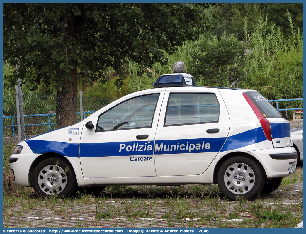 -
Polizia Municipale
Comune di Carcare
Fiat Punto II serie
Parole chiave: Polizia;Locale;Municipale;Carcare;Fiat;Punto