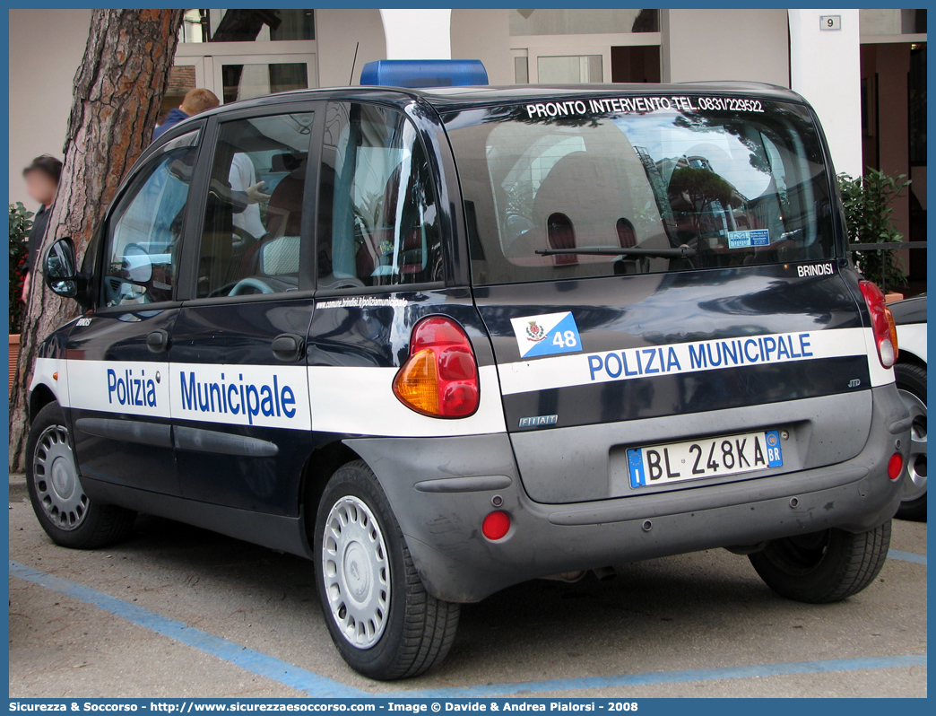 -
Polizia Municipale
Comune di Brindisi
Fiat Multipla I serie
Parole chiave: Polizia;Locale;Municipale;Brindisi;Fiat;Multipla