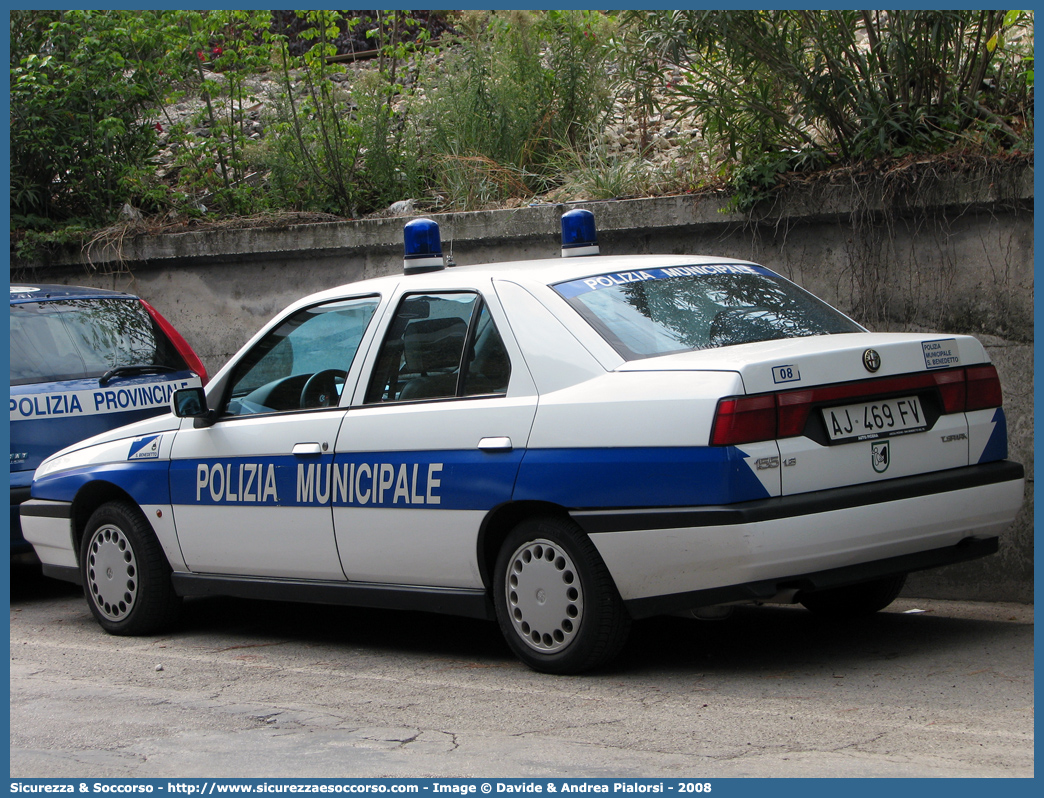 -
Polizia Municipale
Comune di San Benedetto del Tronto
Alfa Romeo 155
Parole chiave: Polizia;Locale;Municipale;San Benedetto del Tronto;Alfa Romeo;155