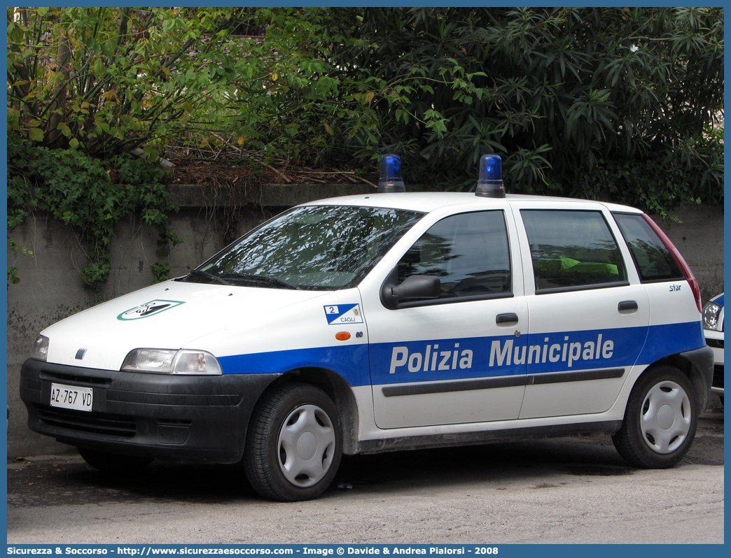 -
Polizia Municipale
Comune di Cagli
Fiat Punto I serie
Parole chiave: Polizia;Locale;Municipale;Cagli;Fiat;Punto