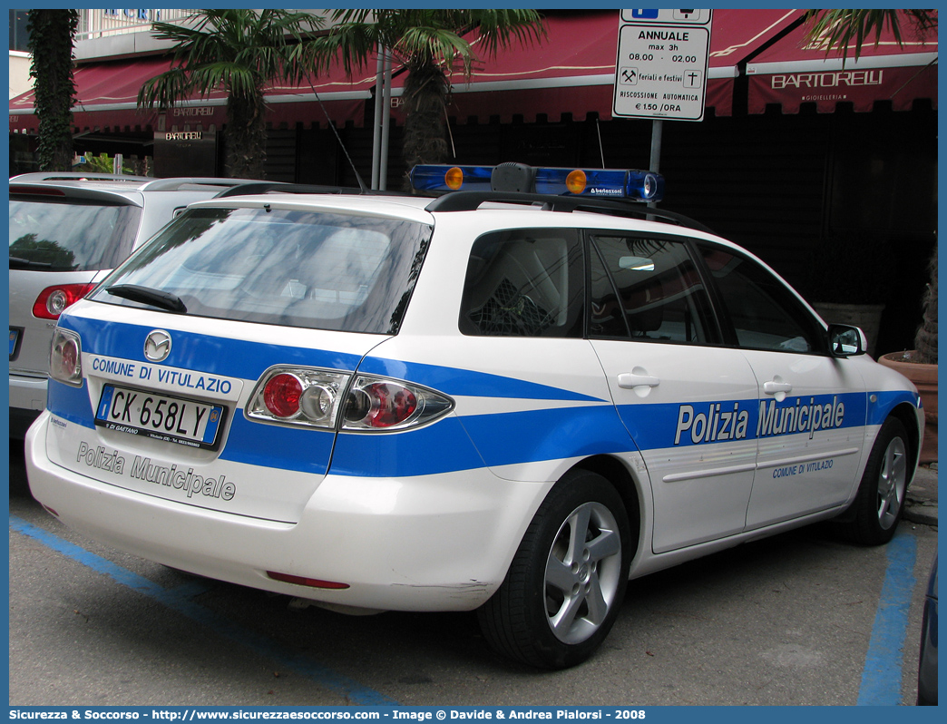 -
Polizia Municipale
Comune di Vitulazio
Mazda 6 Wagon I serie
Allestitore Bertazzoni S.r.l.
Parole chiave: Polizia;Locale;Municipale;Vitulazio;Mazda;6;Wagon;Bertazzoni