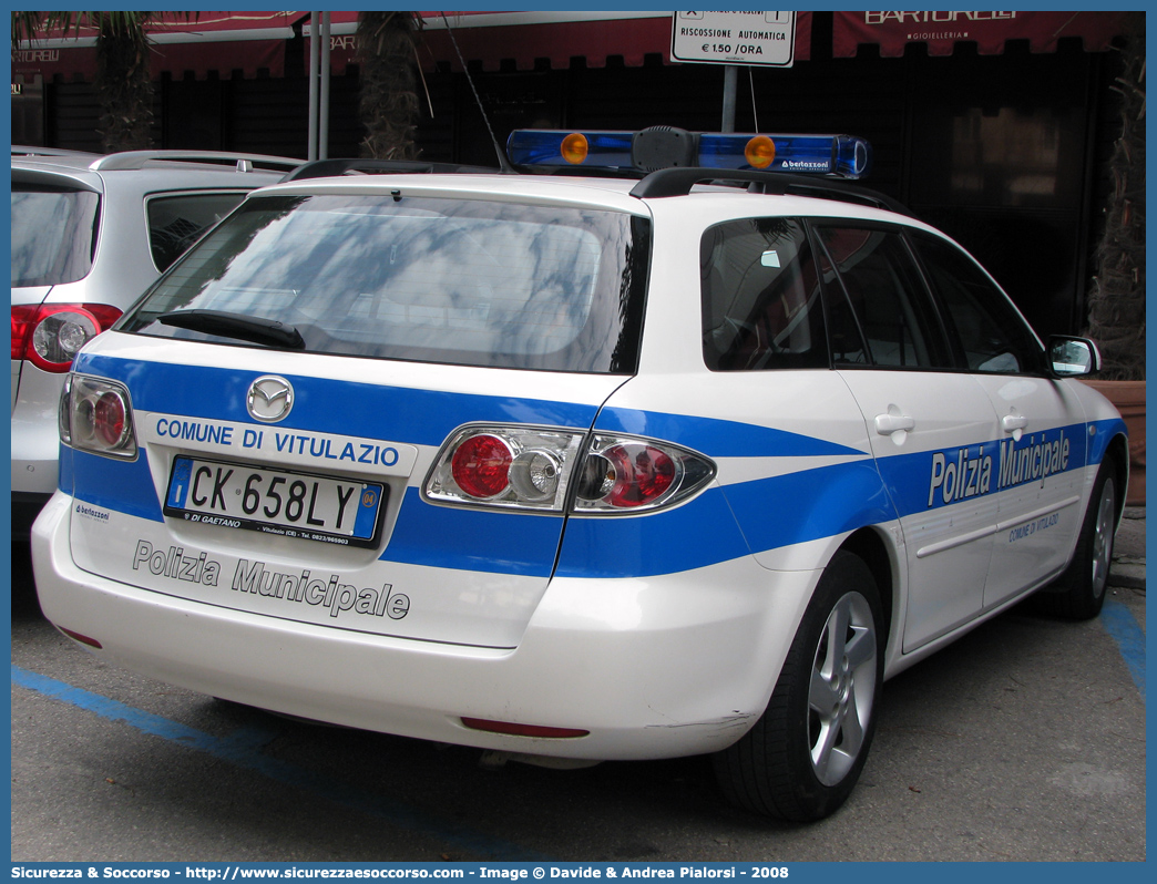 -
Polizia Municipale
Comune di Vitulazio
Mazda 6 Wagon I serie
Allestitore Bertazzoni S.r.l.
Parole chiave: Polizia;Locale;Municipale;Vitulazio;Mazda;6;Wagon;Bertazzoni