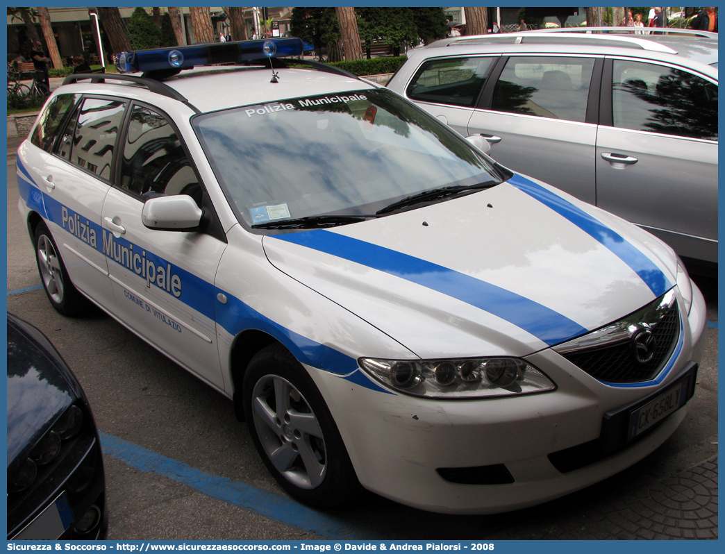 -
Polizia Municipale
Comune di Vitulazio
Mazda 6 Wagon I serie
Allestitore Bertazzoni S.r.l.
Parole chiave: Polizia;Locale;Municipale;Vitulazio;Mazda;6;Wagon;Bertazzoni