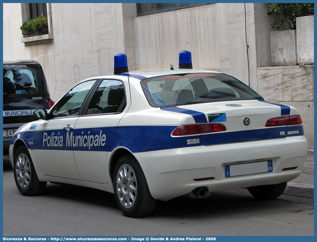 -
Polizia Municipale
Comune di Riccione
Alfa Romeo 156 II serie
Parole chiave: Polizia;Municipale;Locale;Riccione;Alfa Romeo;156