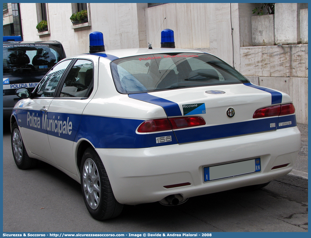 -
Polizia Municipale
Comune di Riccione
Alfa Romeo 156 II serie
Parole chiave: Polizia;Municipale;Locale;Riccione;Alfa Romeo;156