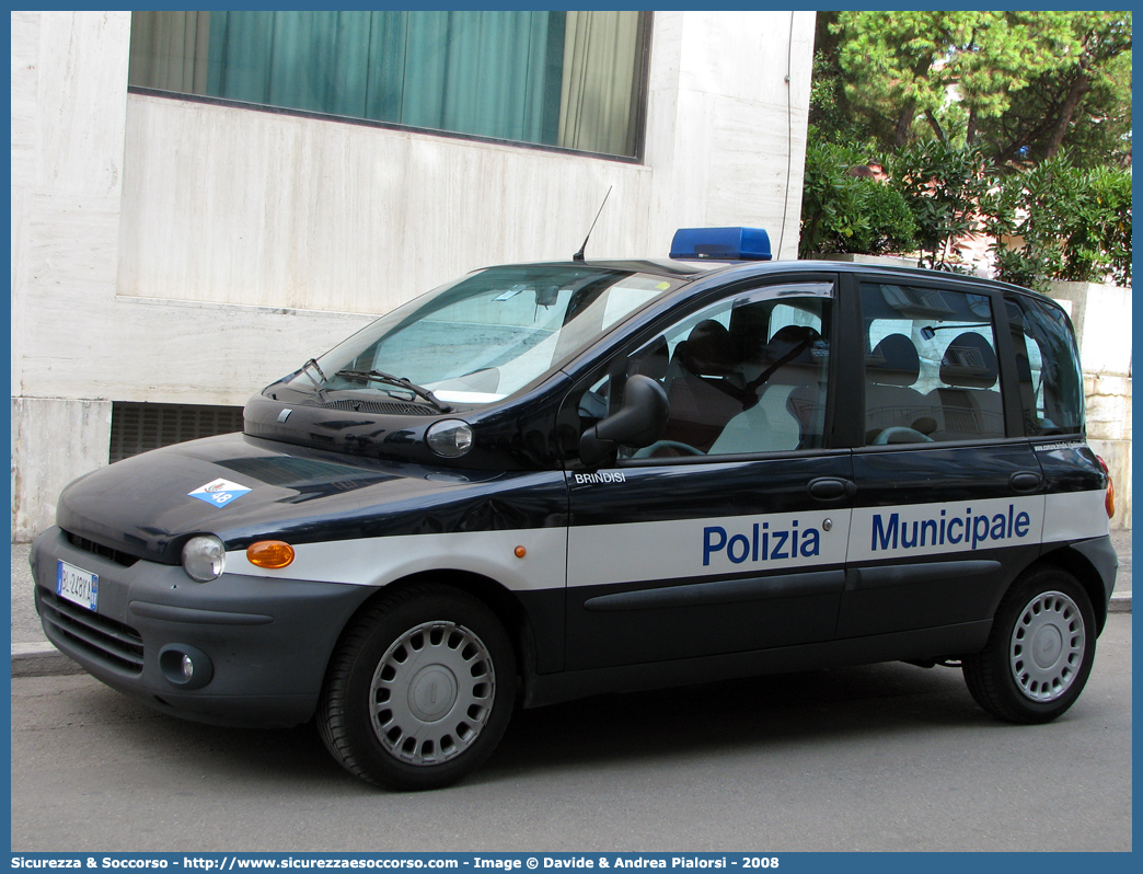 -
Polizia Municipale
Comune di Brindisi
Fiat Multipla I serie
Parole chiave: Polizia;Locale;Municipale;Brindisi;Fiat;Multipla