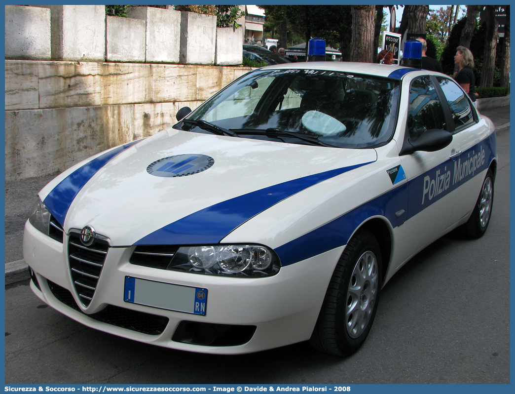 -
Polizia Municipale
Comune di Riccione
Alfa Romeo 156 II serie
Parole chiave: Polizia;Municipale;Locale;Riccione;Alfa Romeo;156