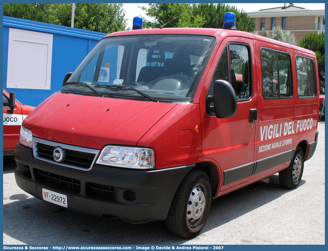 VF 22972
Corpo Nazionale Vigili del Fuoco
Nucleo Portuale
Fiat Ducato II serie restyling
Parole chiave: Corpo;Nazionale;Vigili del Fuoco;Vigili;Fuoco;Fiat;Ducato;Portuale;Navale;Nautica;Nautico;Nautici;Porti